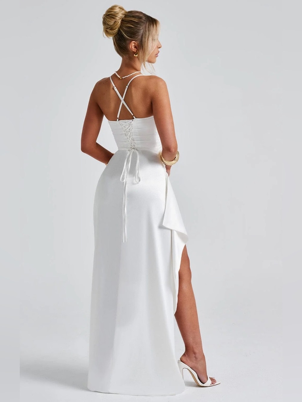 HELEN MAXI DRESS - IVORY